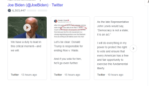 tweets ( SERP-features )